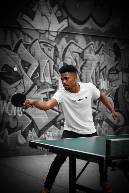 Action shot - COMMUNITY stolní tenis