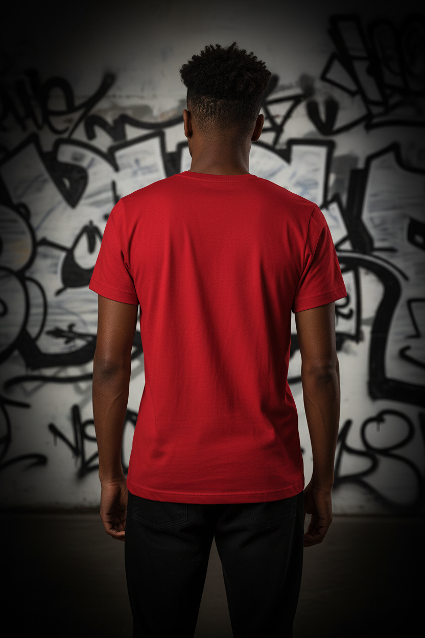 Back view - same man