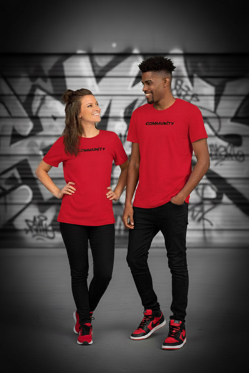 Community T-shirt lifestyle photo