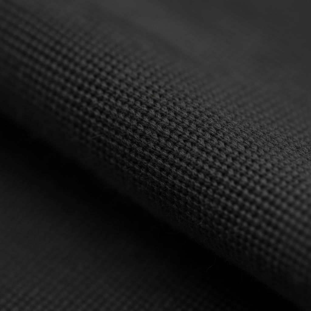 Dark Grey High Contrast Fabric