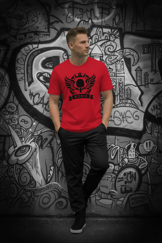 KING Black on Red Retry