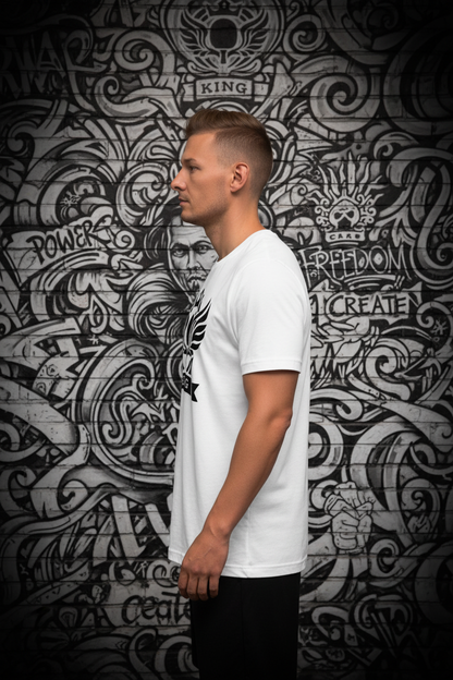 KING Black on White Side Enhanced