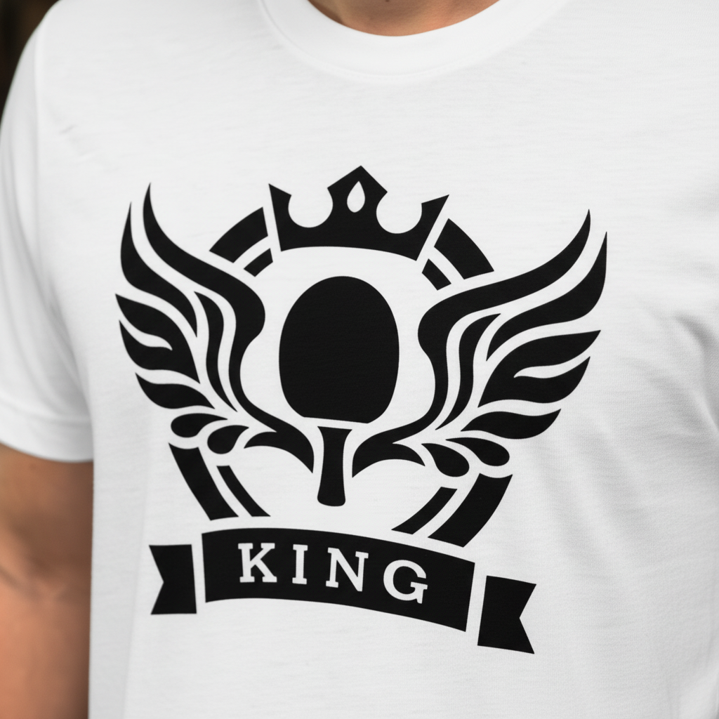 KING Logo Black on White