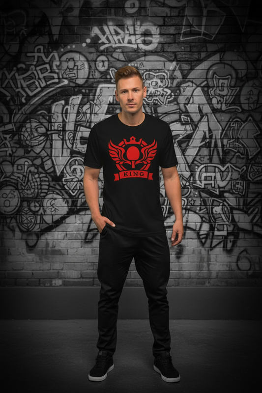 KING tričko - celá postava