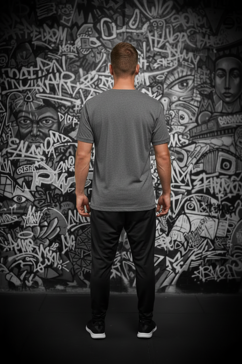 KING White on Grey Back