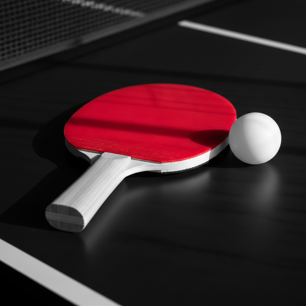 Paddle with Handle Visible