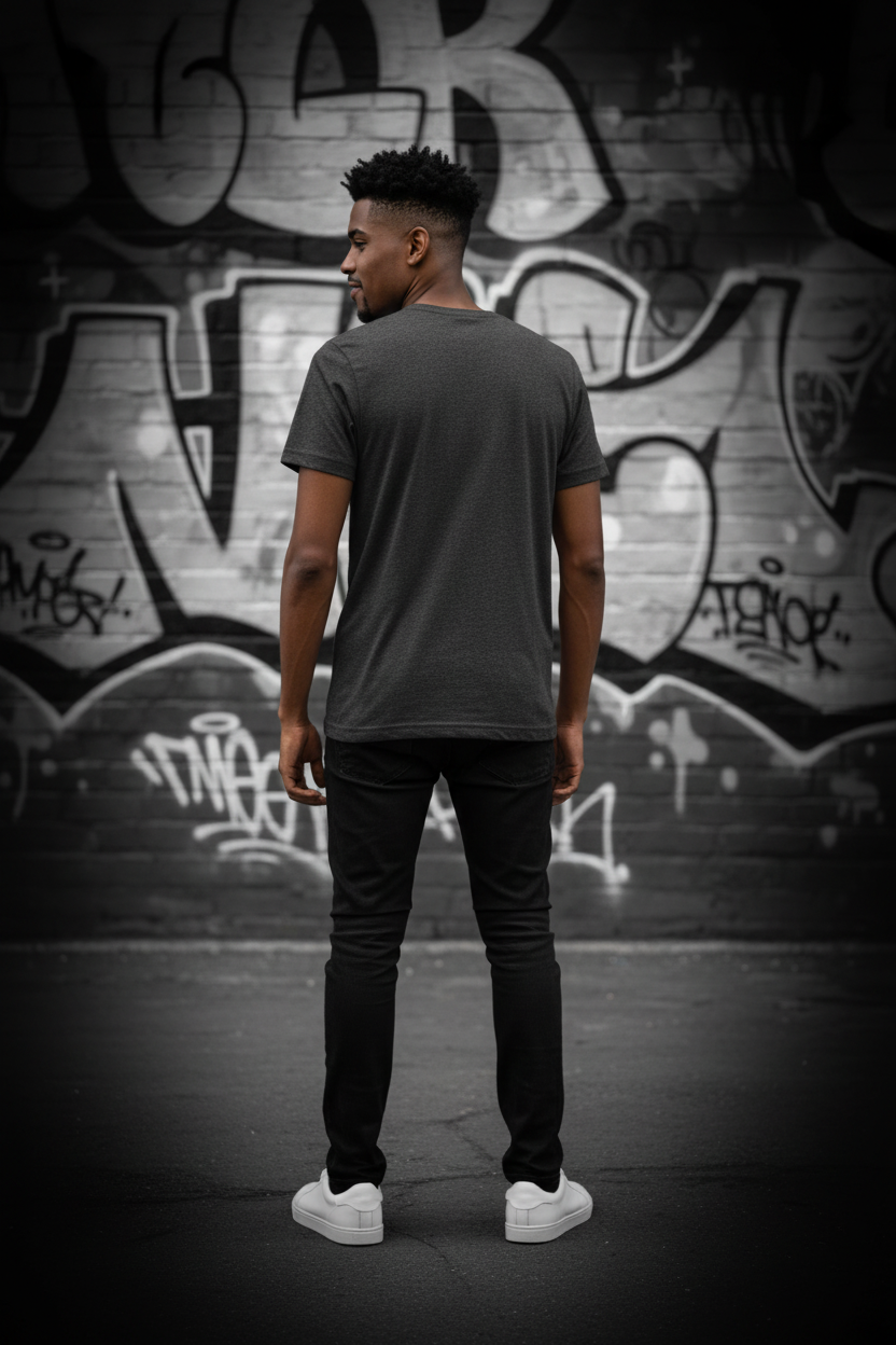 Pohled zezadu čistý