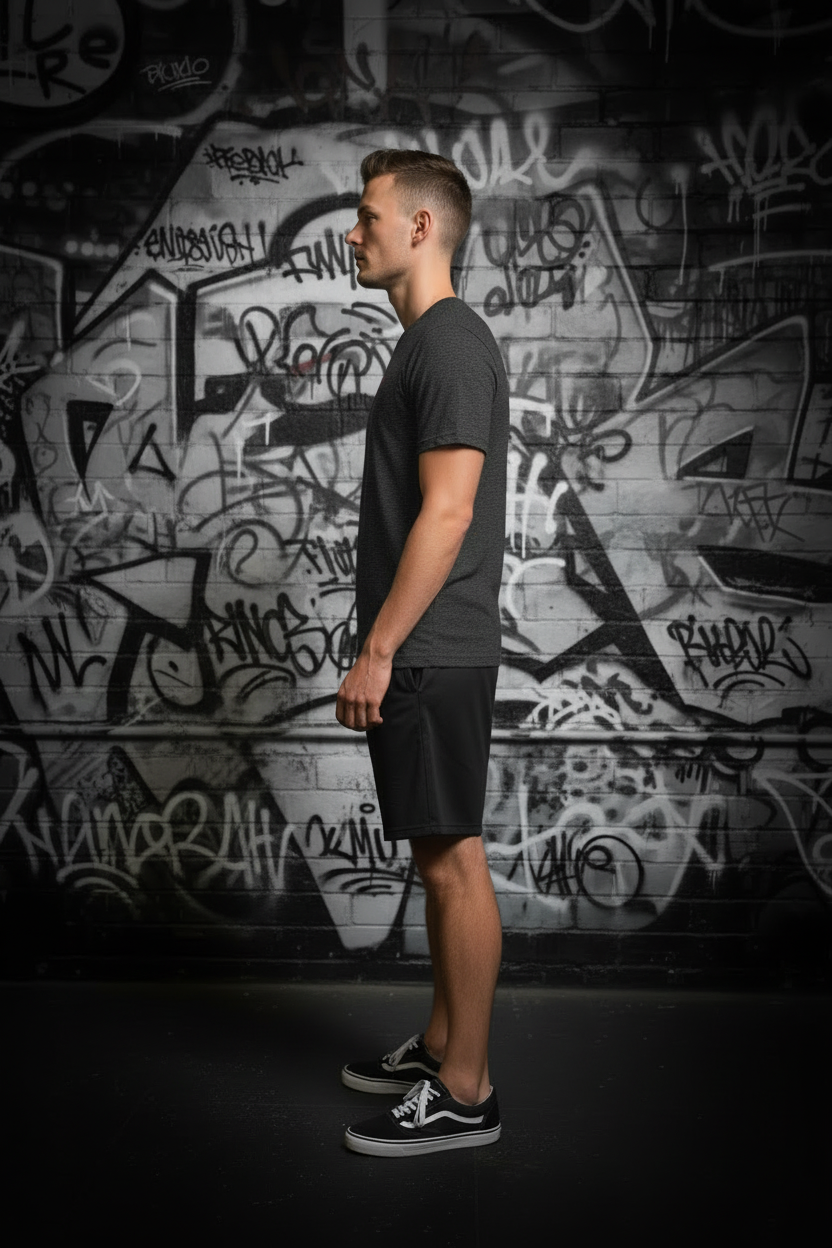 Profil z boku - běloch