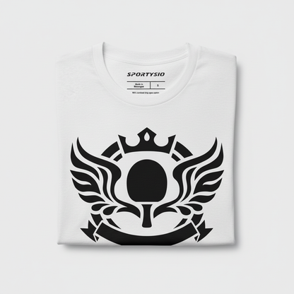 QUEEN tričko bílé - složené