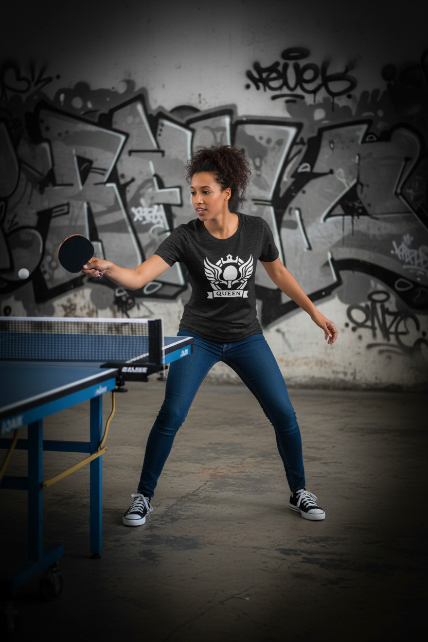 QUEEN tričko tmavě šedé - action shot