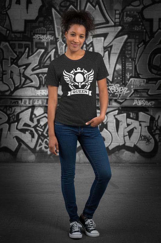 QUEEN tričko tmavě šedé - frontální