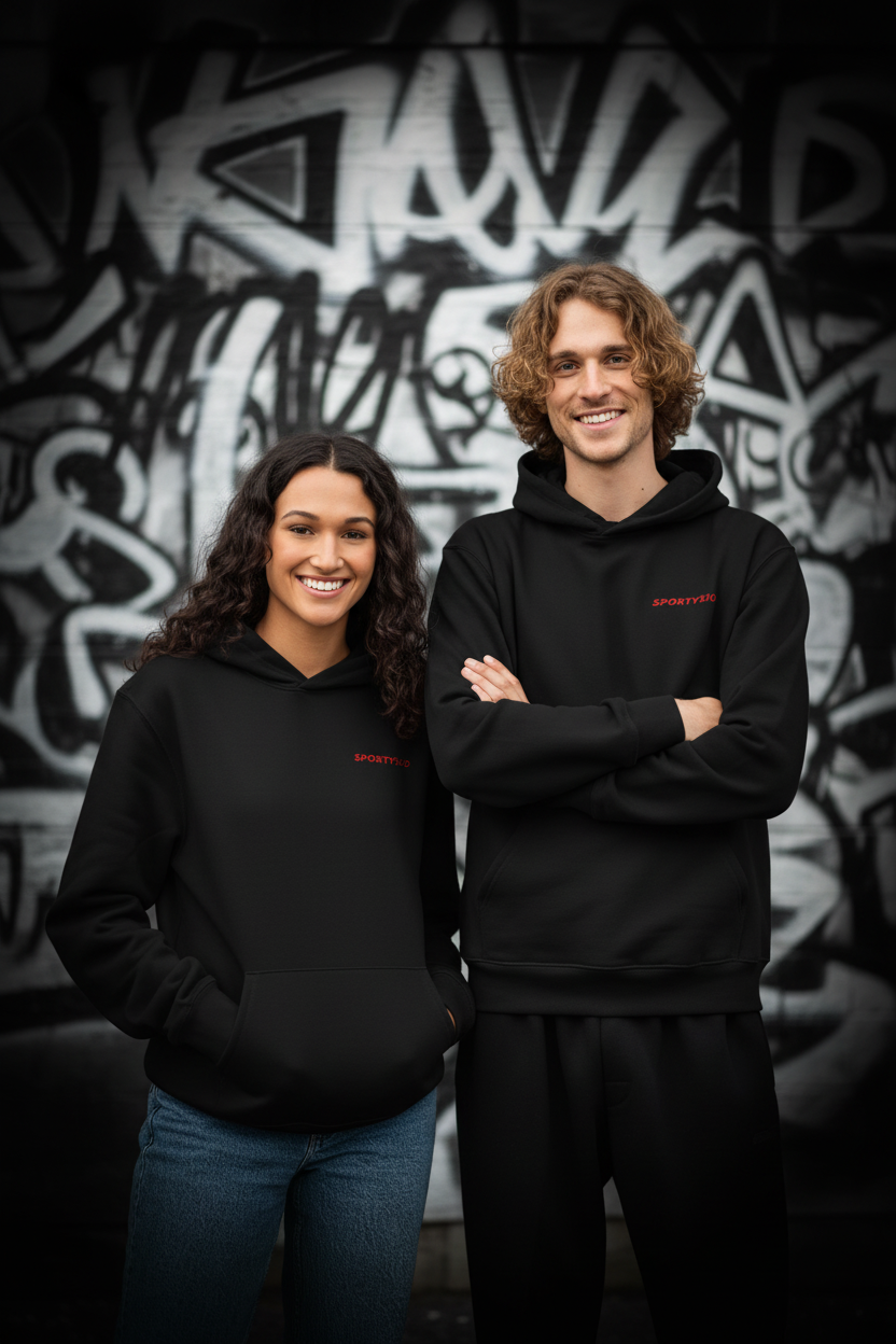SPORTYSIO Hoodie Lifestyle Photo